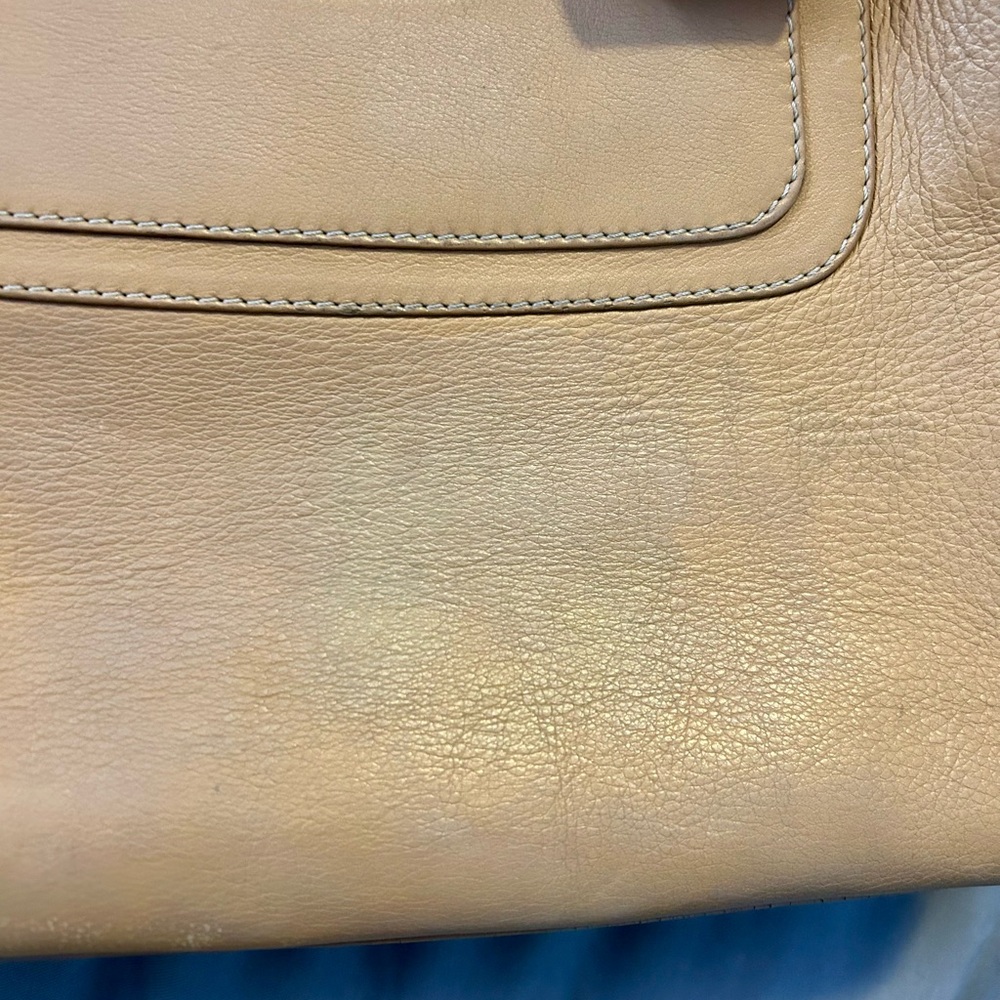 Vintage Celine Tan Leather Boogie bag - Picture 10 of 11